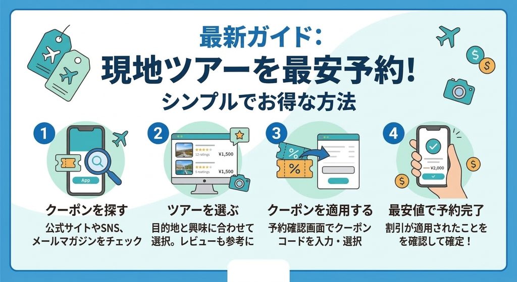 KKdayクーポンで現地ツアーを最安予約する最新ガイド