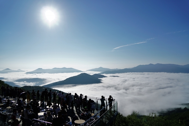 トマム リゾート雲海テラス