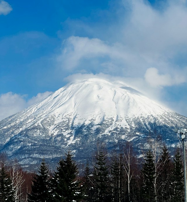 羊蹄山の眺望を満喫する
